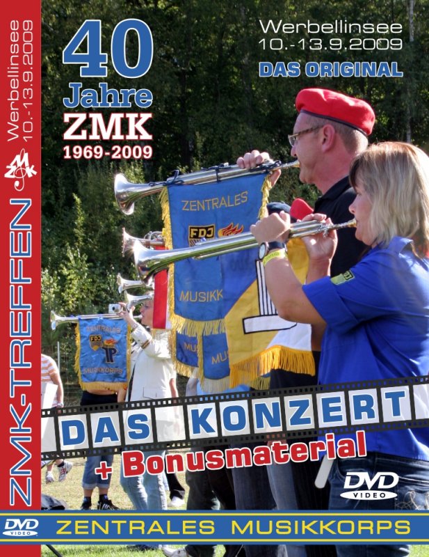 DVD - 40 Jahre ZMK - "DAS KONZERT"