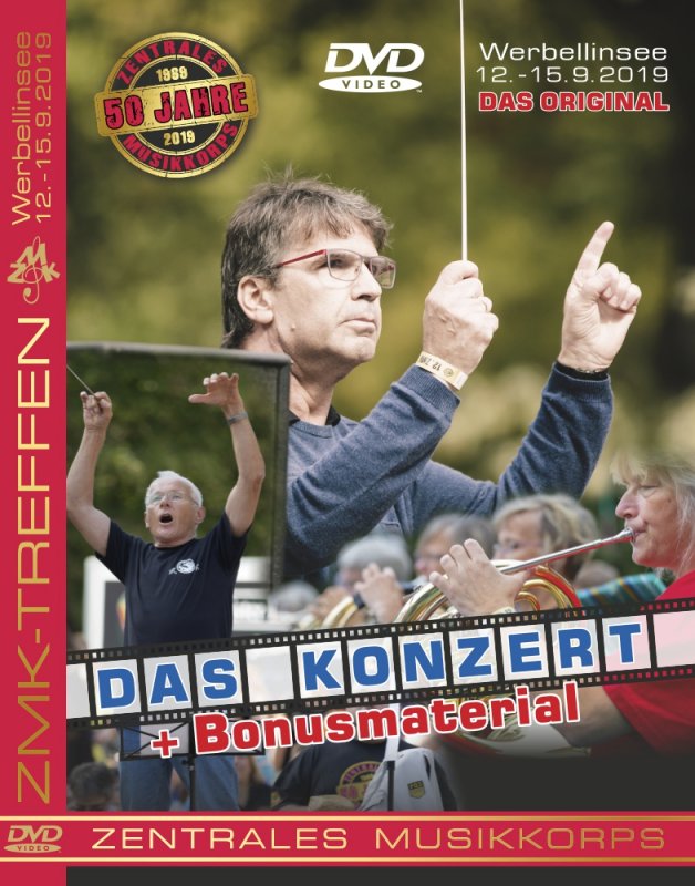 DVD - ZMK-Treffen 2019 - 50 Jahre ZMK - "DAS KONZERT"